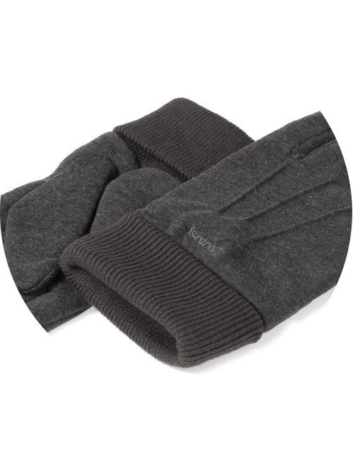 Guantes táctil en tejido suave y cálido, No forrado hombre Isotoner - Kiabi Guantes táctil en tejido suave y cálido, No forrado hombre Isotoner - Kiabi