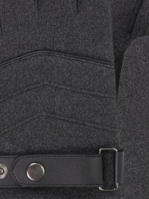 Guantes táctil, microfibra - forrado de piel sintética hombre Isotoner - Kiabi