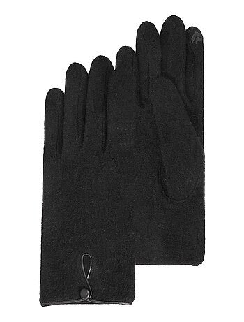 Guantes tactiles ligeros no forrados mujer