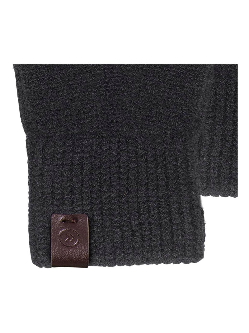 Guantes tacto ultra suave hombre Isotoner Negro - Kiabi