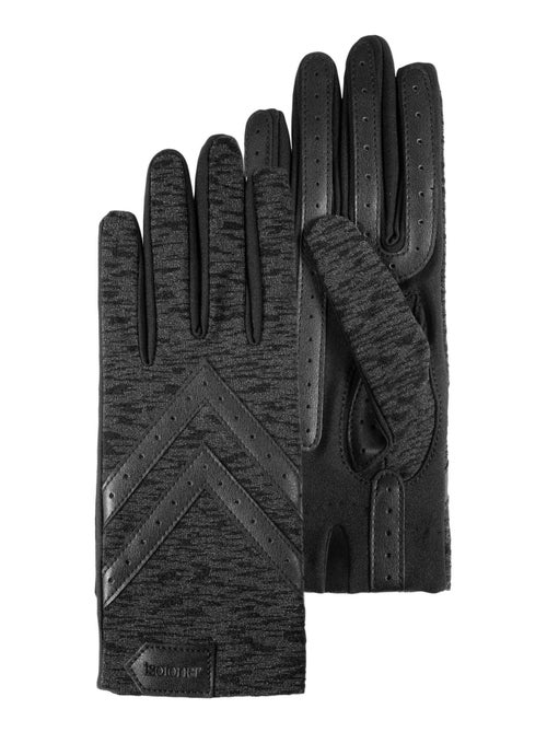 Guantes tejido elástico reciclado táctil, resistente al agua, No forrado, mujer Isotoner - Kiabi