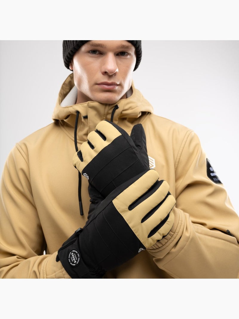Guantes térmicos esquí esquí y nieve hombre y mujer voss camel Beige - Kiabi