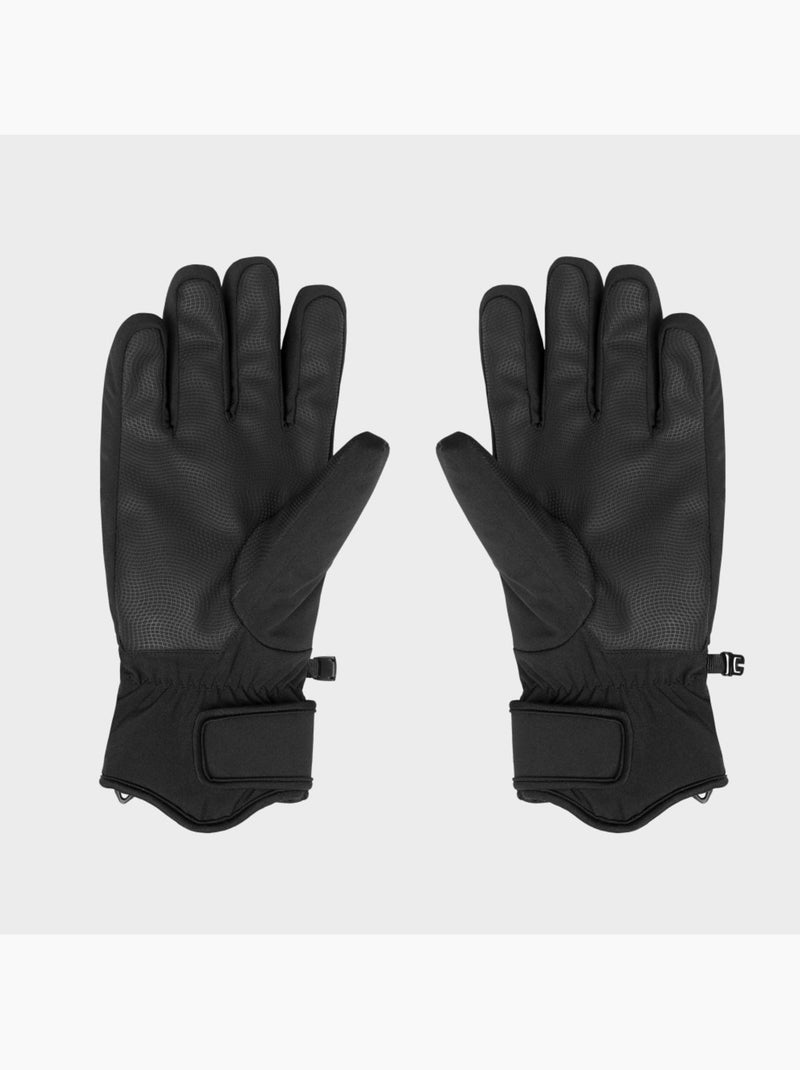 Guantes térmicos esquí esquí y nieve hombre y mujer voss gray Negro - Kiabi