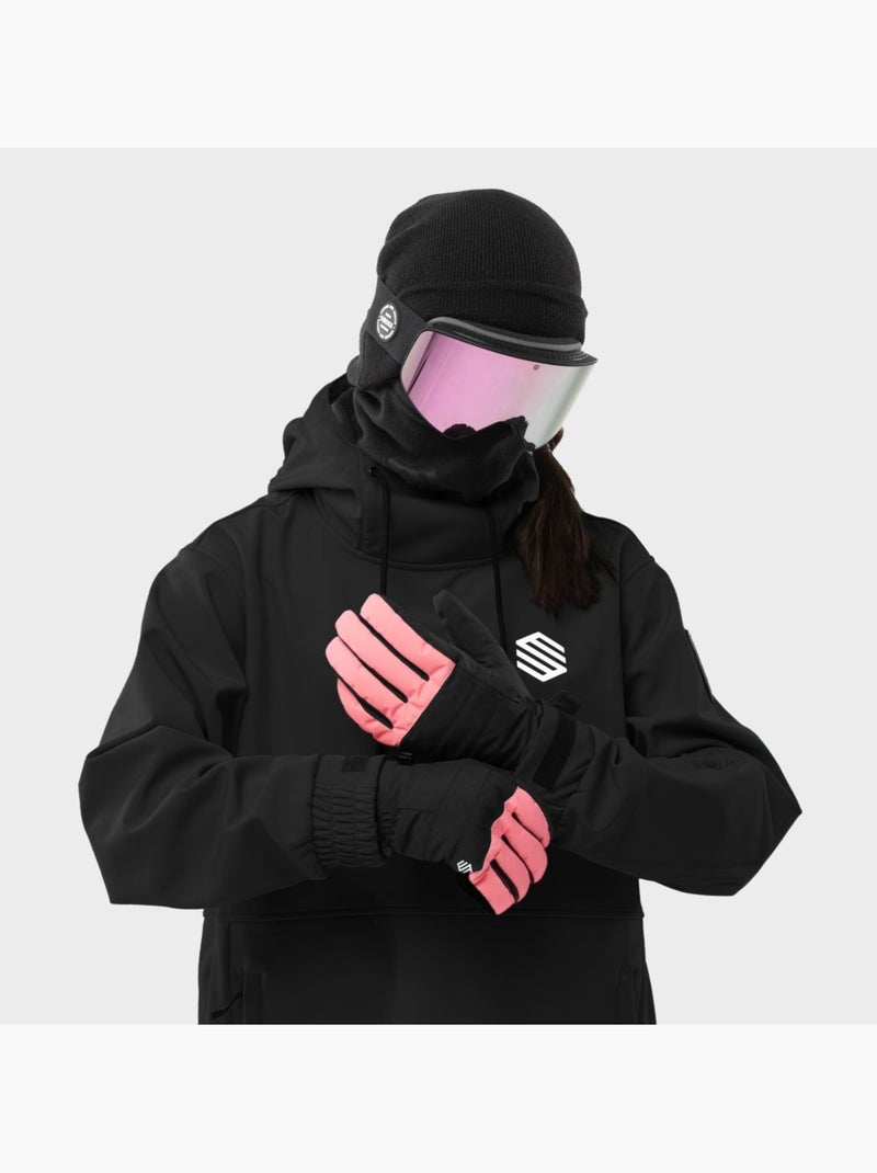Guantes térmicos esquí esquí y nieve hombre y mujer voss Negro - Kiabi