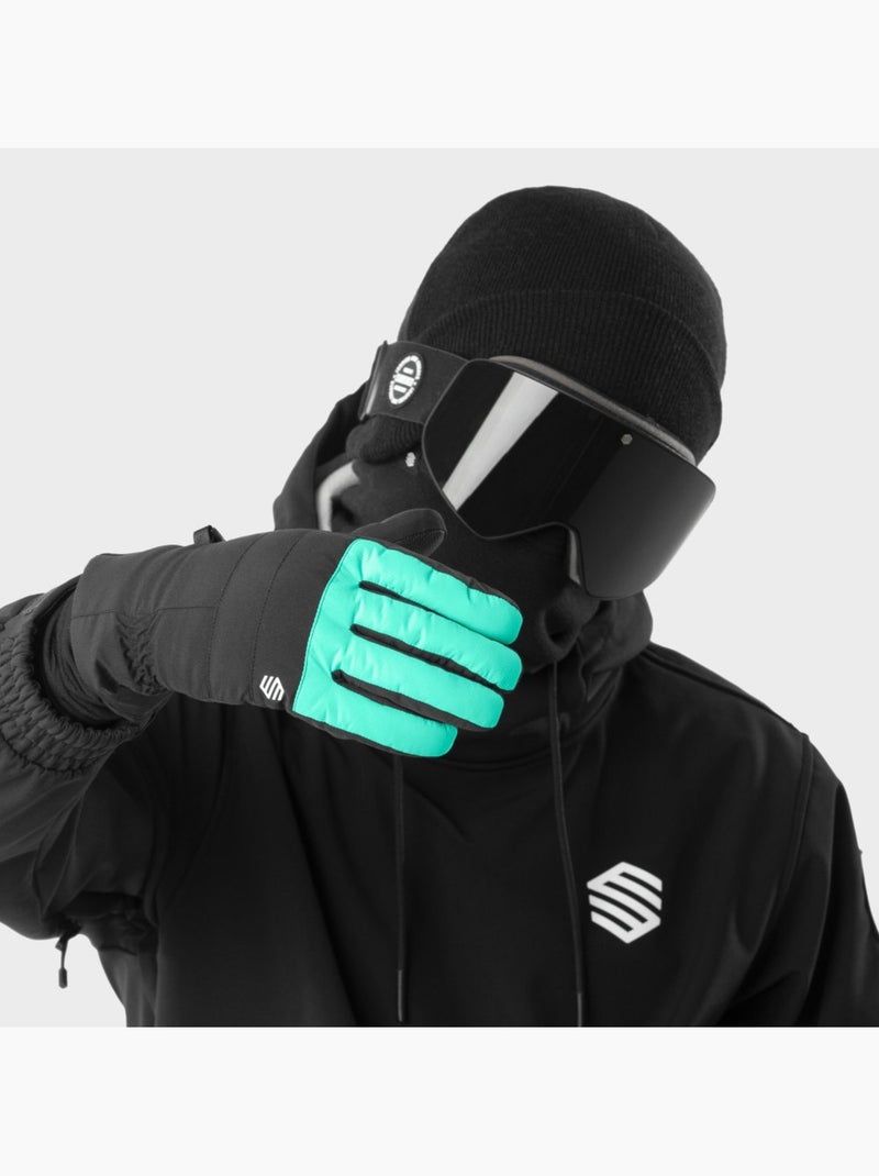 Guantes térmicos esquí esquí y nieve hombre y mujer voss Negro - Kiabi