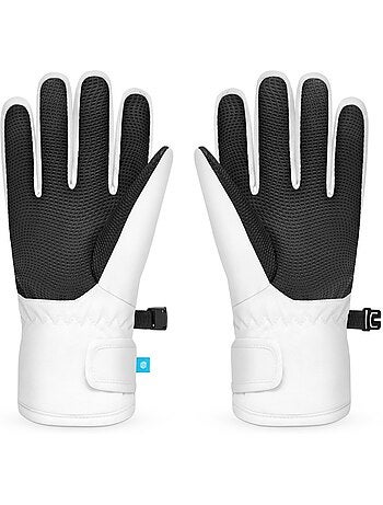 Guantes térmicos esquí niños esquí y nieve niños y niñas doodle