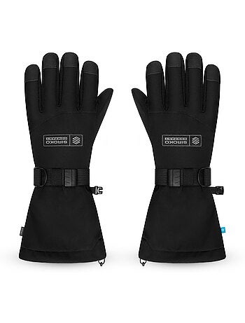Guantes térmicos impermeables esquí y snowboard esquí y nieve hombre y mujer