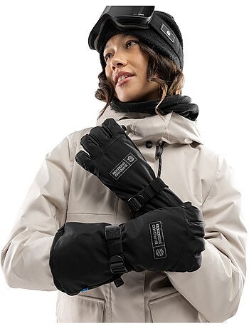 Guantes térmicos impermeables esquí y snowboard esquí y nieve hombre y mujer