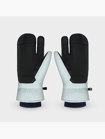 Guantes térmicos tres dedos esquí hombre y mujer glisse