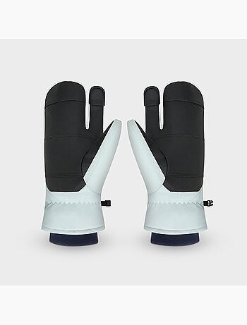 Guantes térmicos tres dedos esquí hombre y mujer glisse light