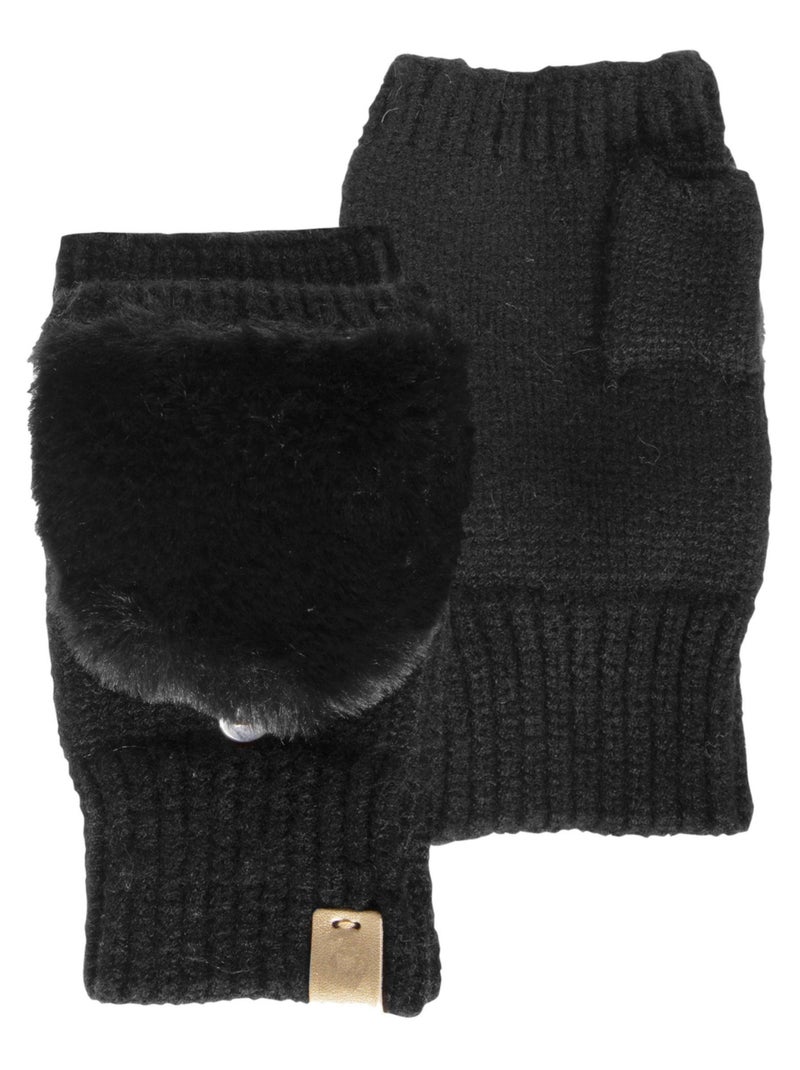 Guantes Ultra suave - No forrado mujer Isotoner Negro - Kiabi