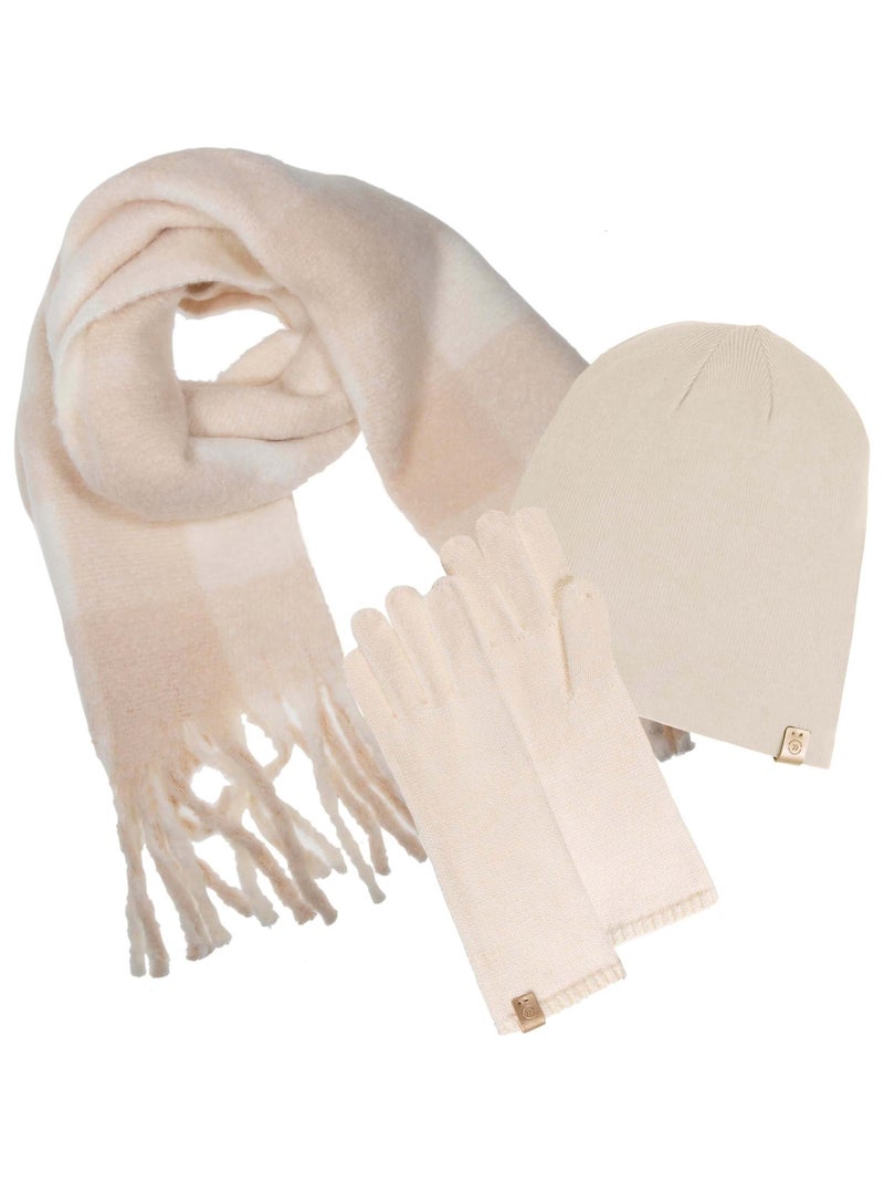Guantes ultra suave, talla única, No forrado mujer Isotoner Beige claro - Kiabi