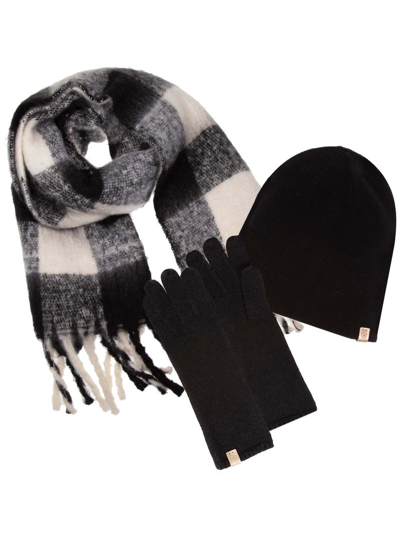 Guantes ultra suave, talla única, No forrado mujer Isotoner Negro - Kiabi