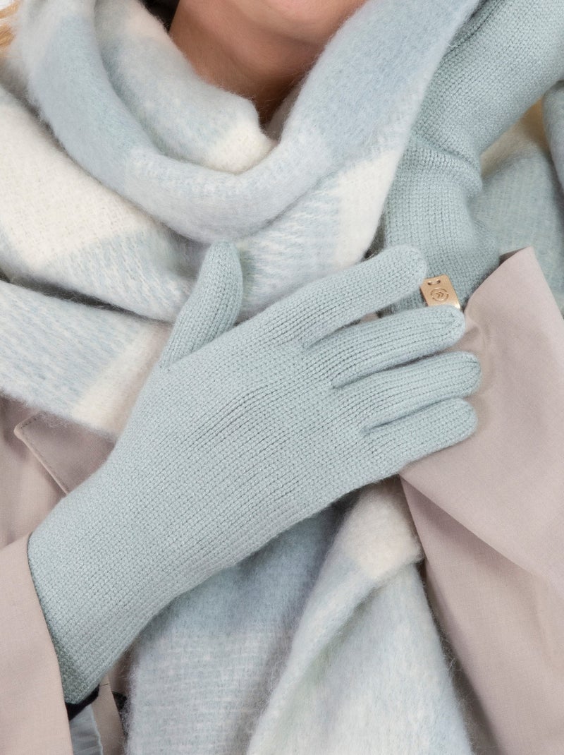 Guantes ultra suave, talla única, No forrado mujer Isotoner Verde claro - Kiabi