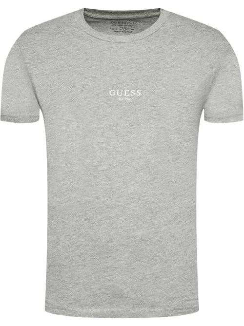 Guess - Camiseta Diseño Logotipo de Manga Corta para Hombre - Kiabi