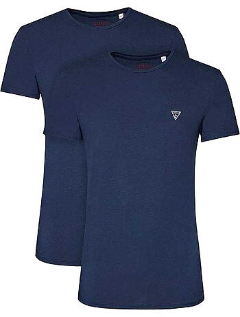 Guess - Camiseta Diseño Logotipo para Hombre - Pack de 2