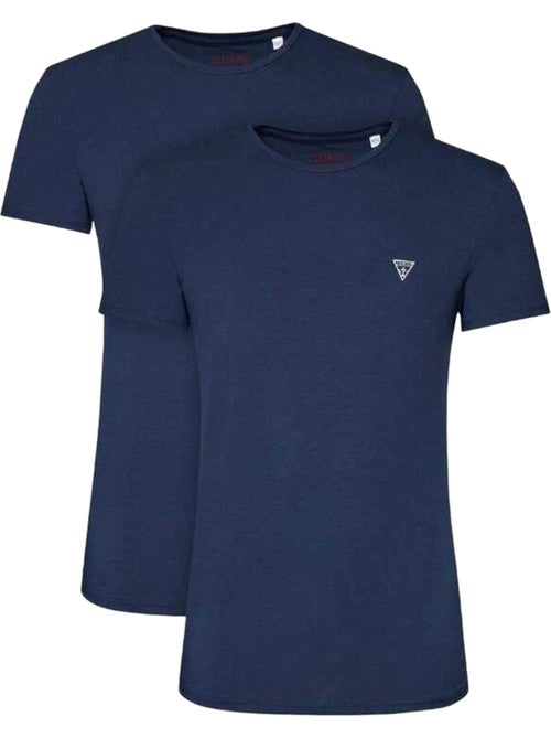 Guess - Camiseta Diseño Logotipo para Hombre - Pack de 2 - Kiabi