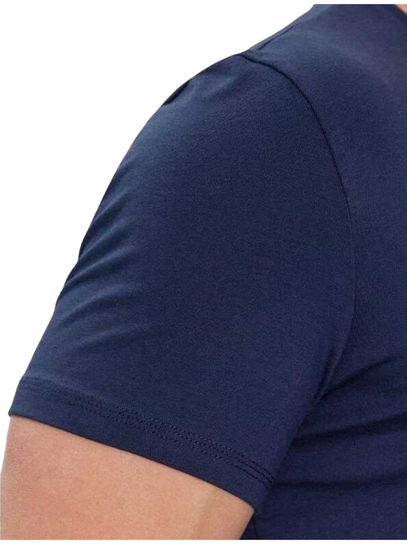 Guess - Camiseta Diseño Logotipo para Hombre - Pack de 2 Azul marino - Kiabi