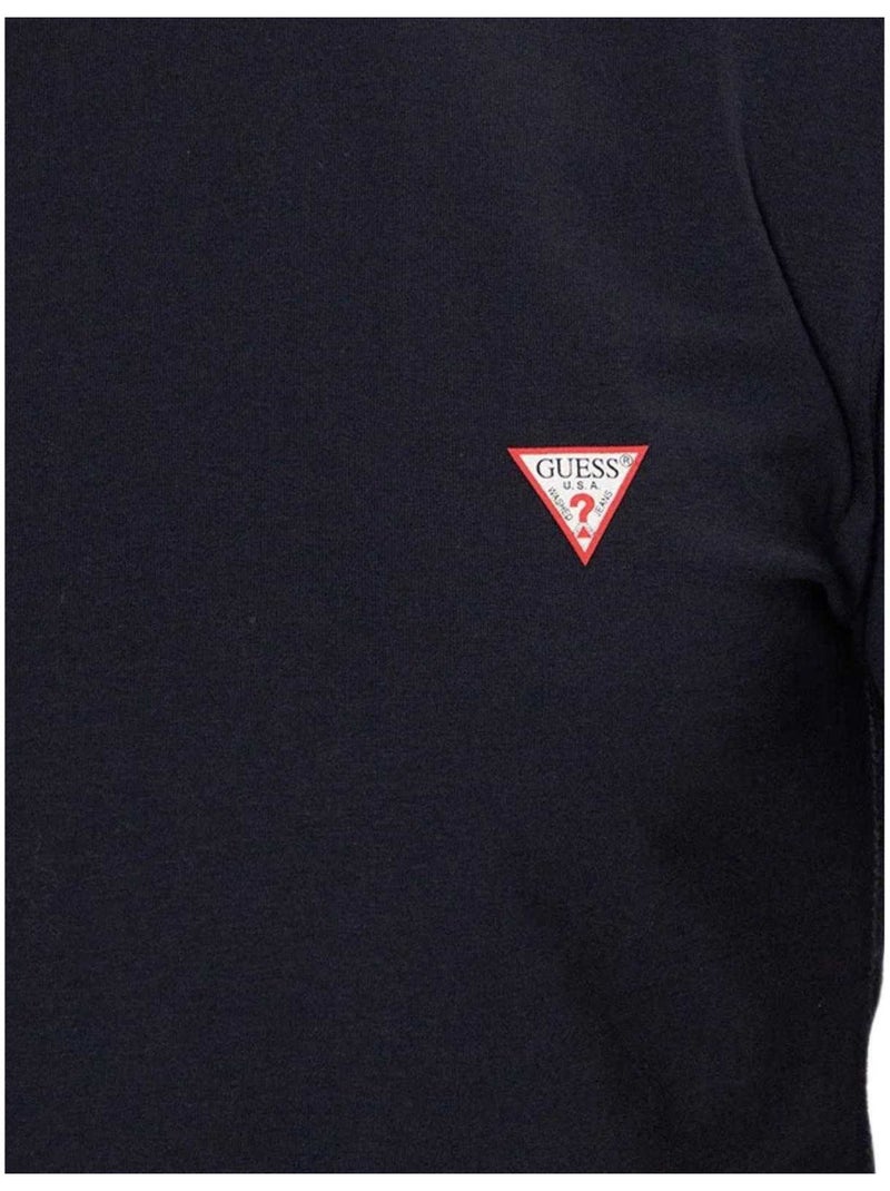 Guess - Camiseta Diseño Logotipo para Hombre Azul marino - Kiabi