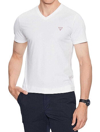 Guess - Camiseta Diseño Logotipo para Hombre