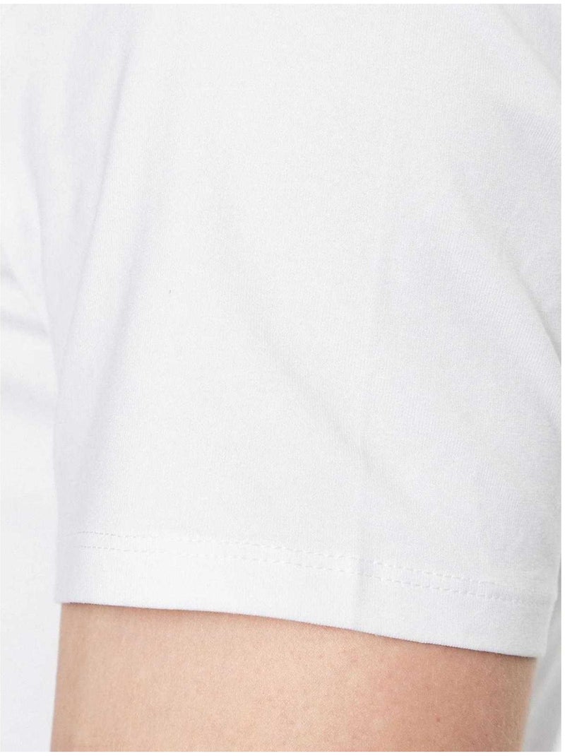 Guess - Camiseta Diseño Logotipo para Hombre Blanco - Kiabi