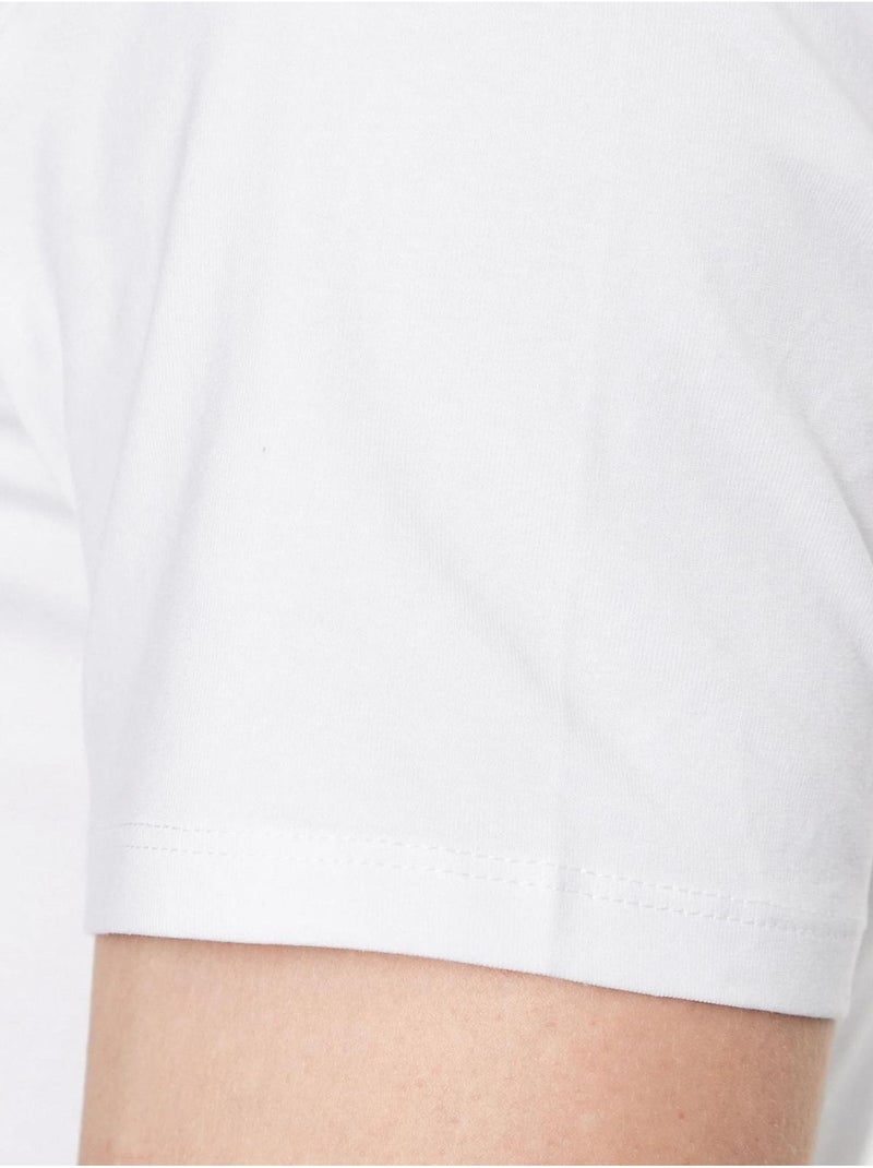 Guess - Camiseta Diseño Logotipo para Hombre Blanco - Kiabi