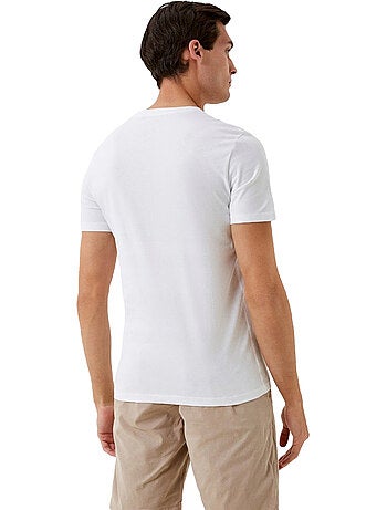 Guess - Camiseta Diseño Triangular para Hombre