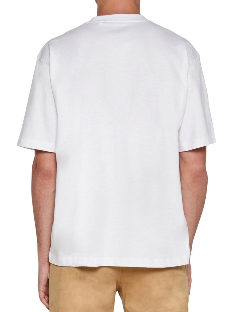 Guess - Camiseta Jeans Diseño Logotipo para Hombre Blanco - Kiabi