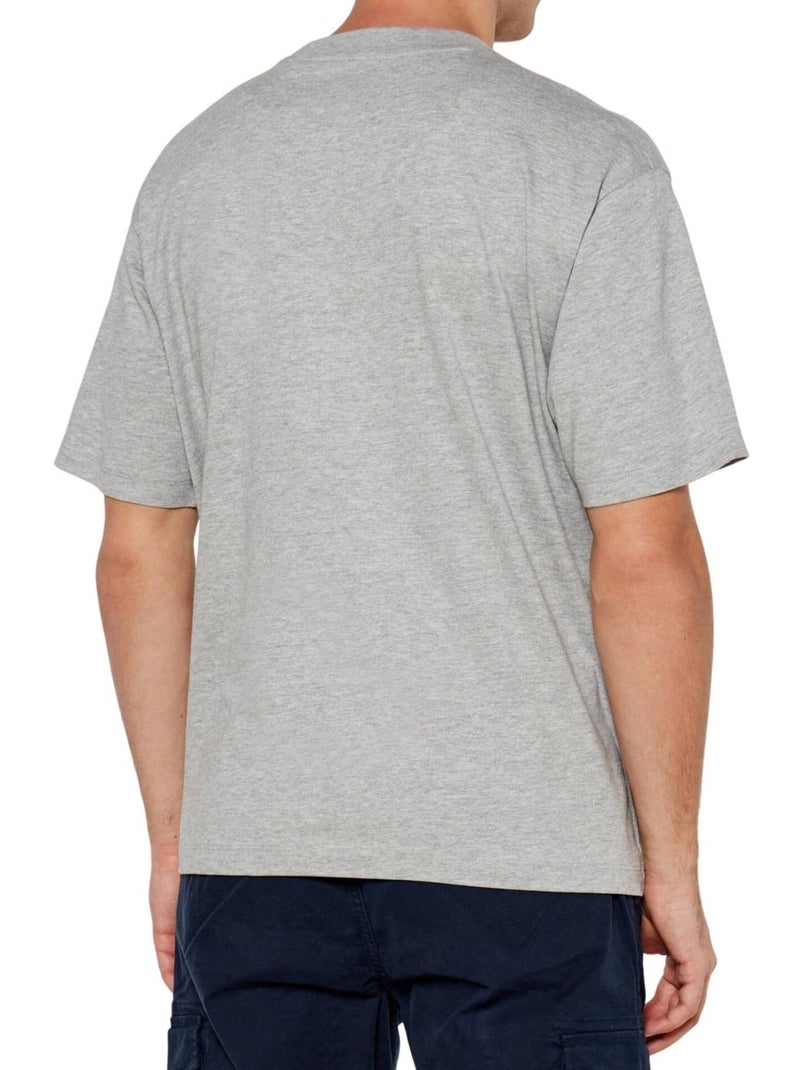 Guess - Camiseta Jeans Diseño Logotipo para Hombre Gris - Kiabi