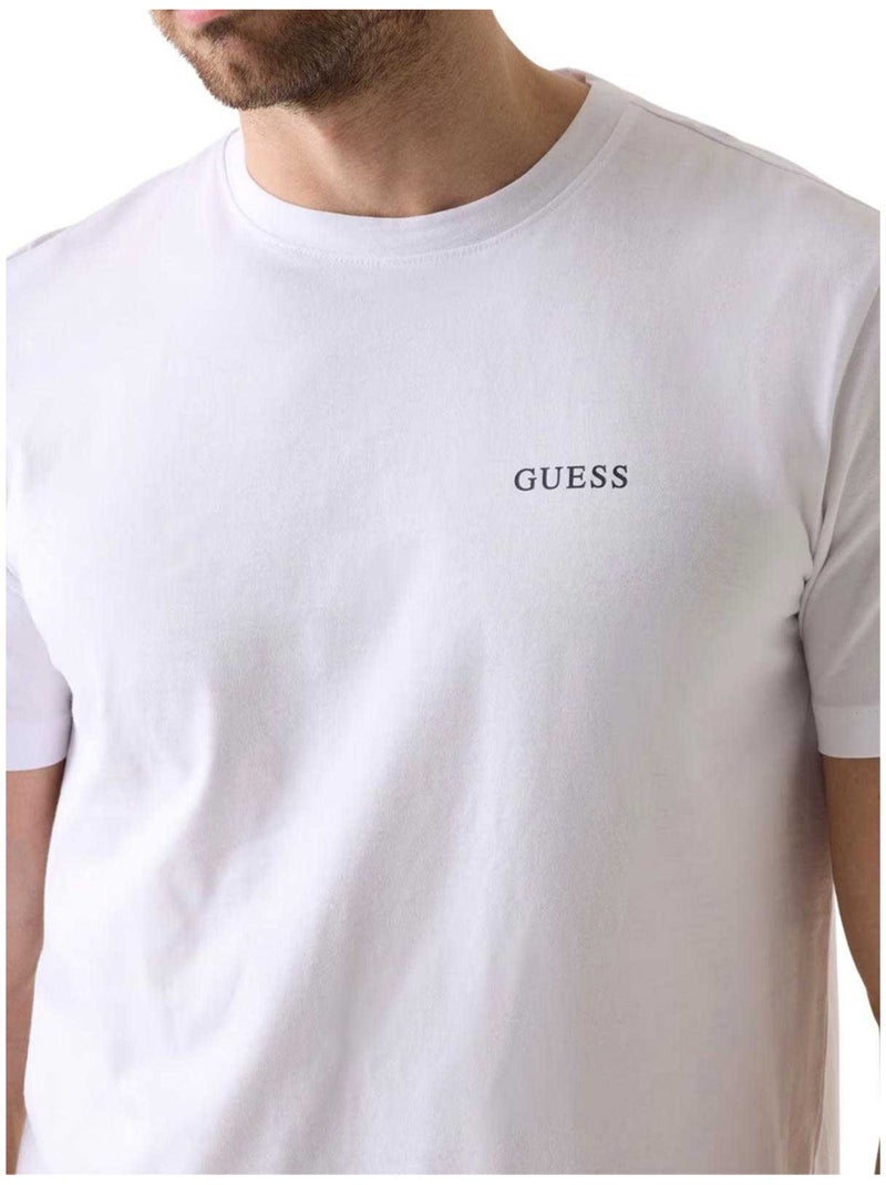 Guess - Camiseta para Hombre Blanco - Kiabi