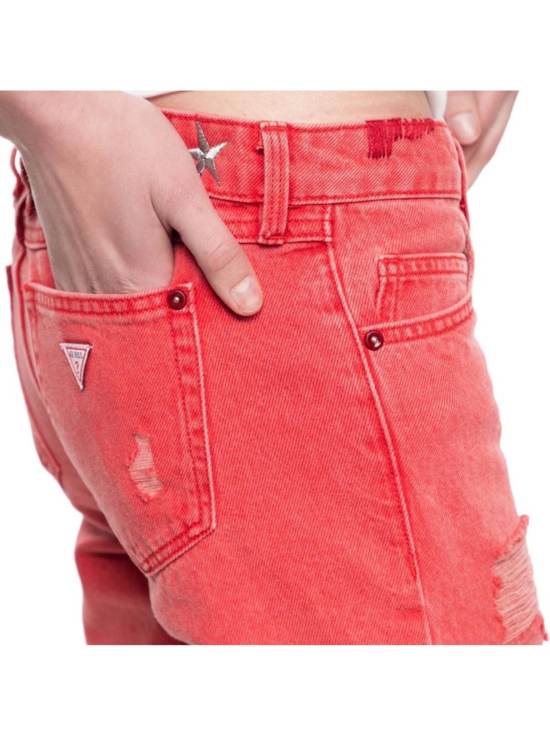 Guess - Jeans Skinny para Mujer Rojo - Kiabi
