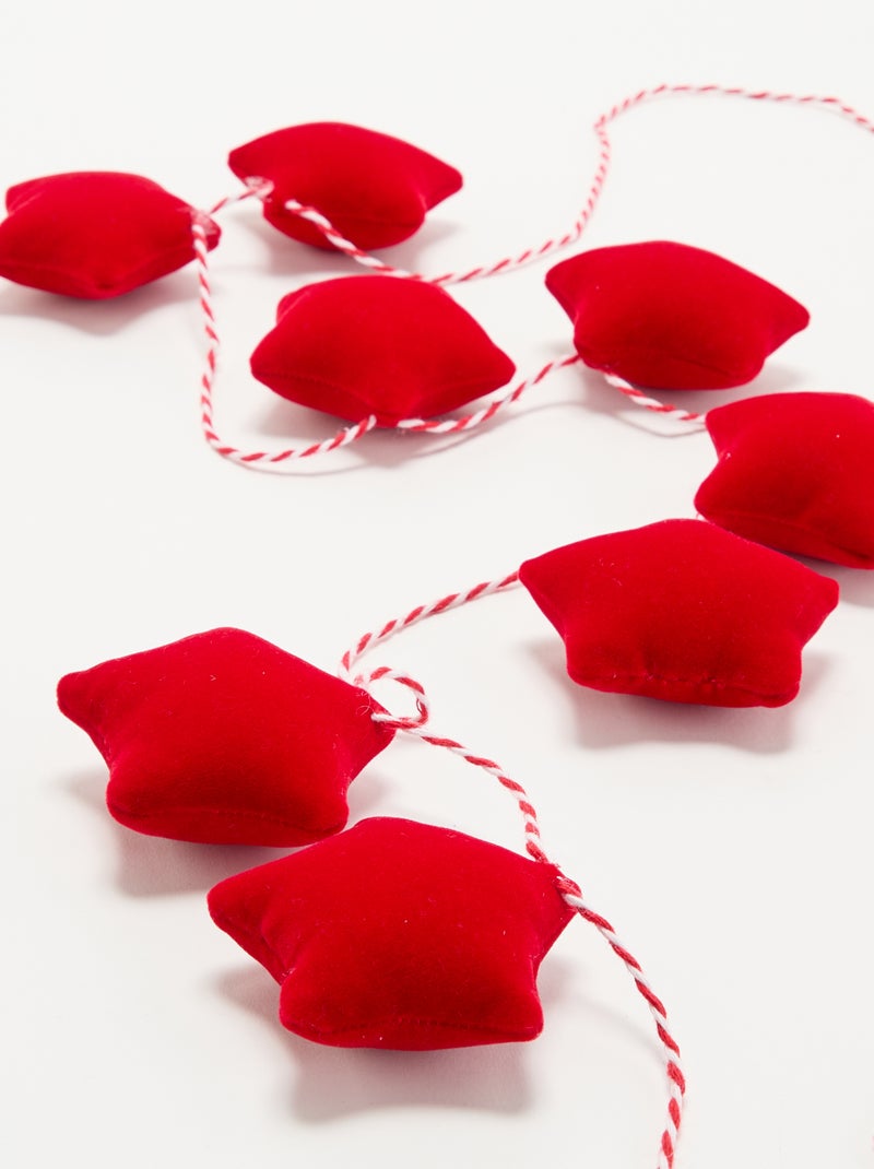 Guirnalda de Navidad Rojo - Kiabi