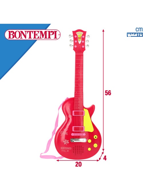Guitarra eléctrica de juguete rock 56 cm bontempi - Kiabi