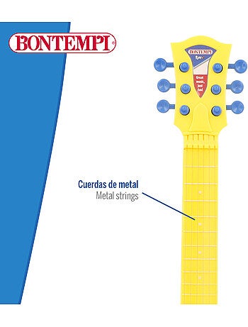 Guitarra eléctrica de juguete rock 56 cm bontempi