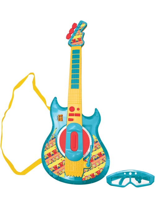 Guitarra electrónica luminosa mi villano favorito con gafas-micrófono - Kiabi Guitarra electrónica luminosa mi villano favorito con gafas-micrófono - Kiabi