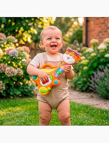 Guitarra infantil gatito + 18 meses winfun