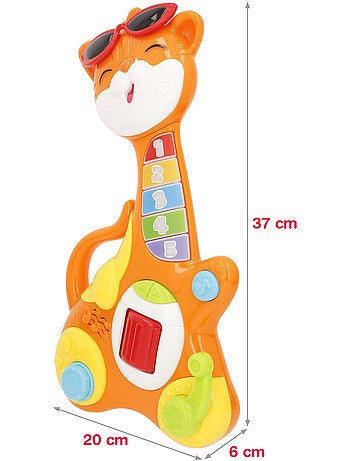 Guitarra infantil gatito + 18 meses winfun
