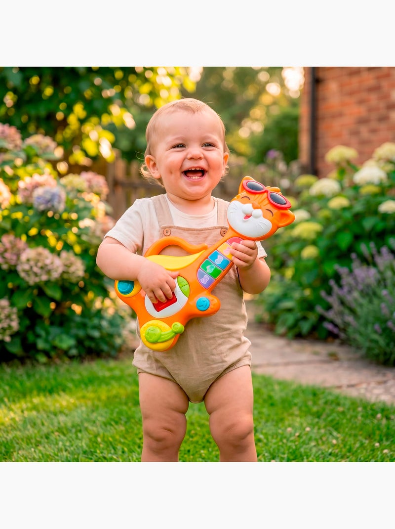 Guitarra infantil gatito + 18 meses winfun N/D - Kiabi
