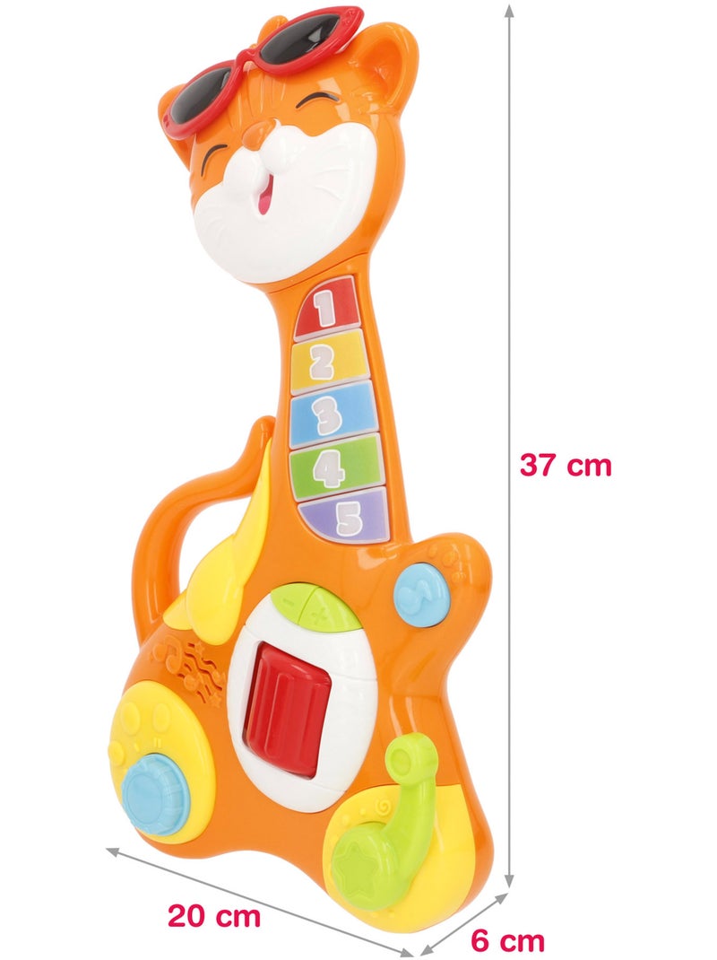 Guitarra infantil gatito + 18 meses winfun N/D - Kiabi