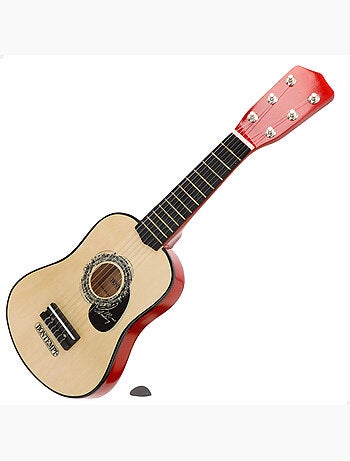 Guitarra juguete clásica de madera 55 cm con correa bontempi