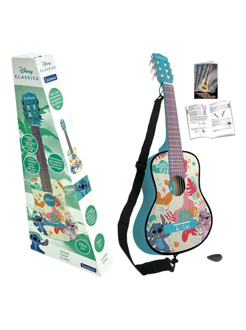 Guitarrara acústica Stitch de madera 31/78 cm - Kiabi