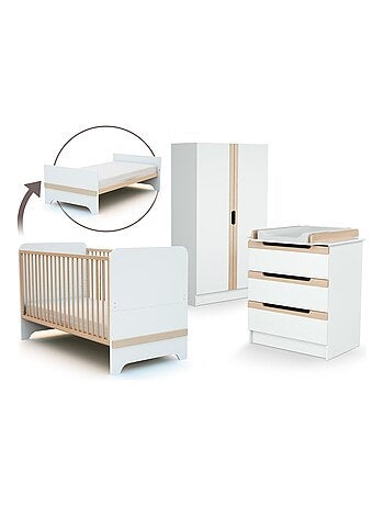 Habitación bebé completa carrousel madera