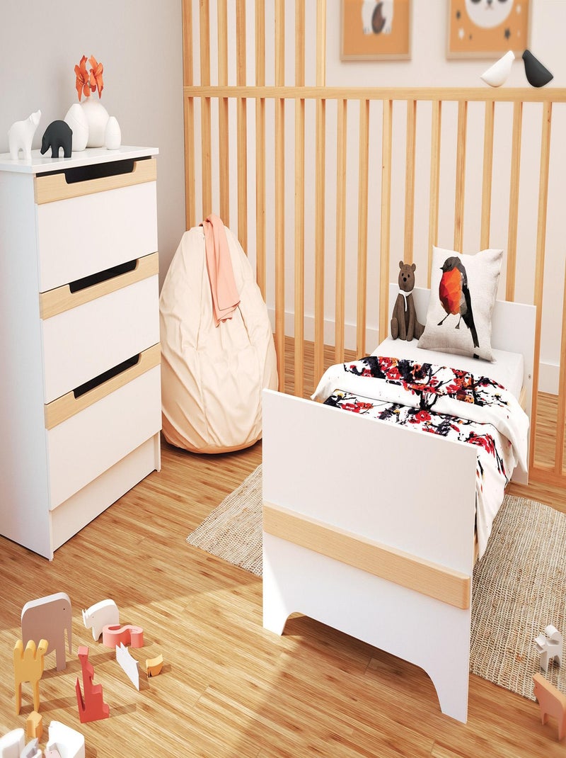 Habitación bebé completa carrousel madera Beige/Blanco - Kiabi