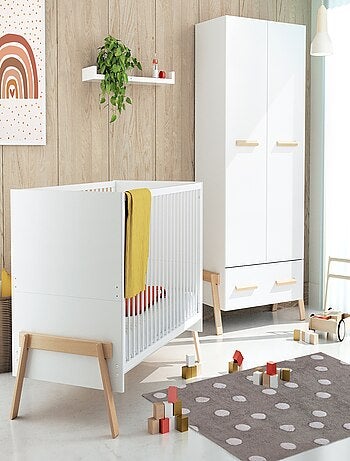 Habitación bebe completa evolutiva CANAILLE madera