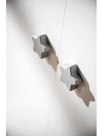 Habitación completa para bebé Basic, cama de 120 x 60 con barandillas, cómoda con - BABYPRICE