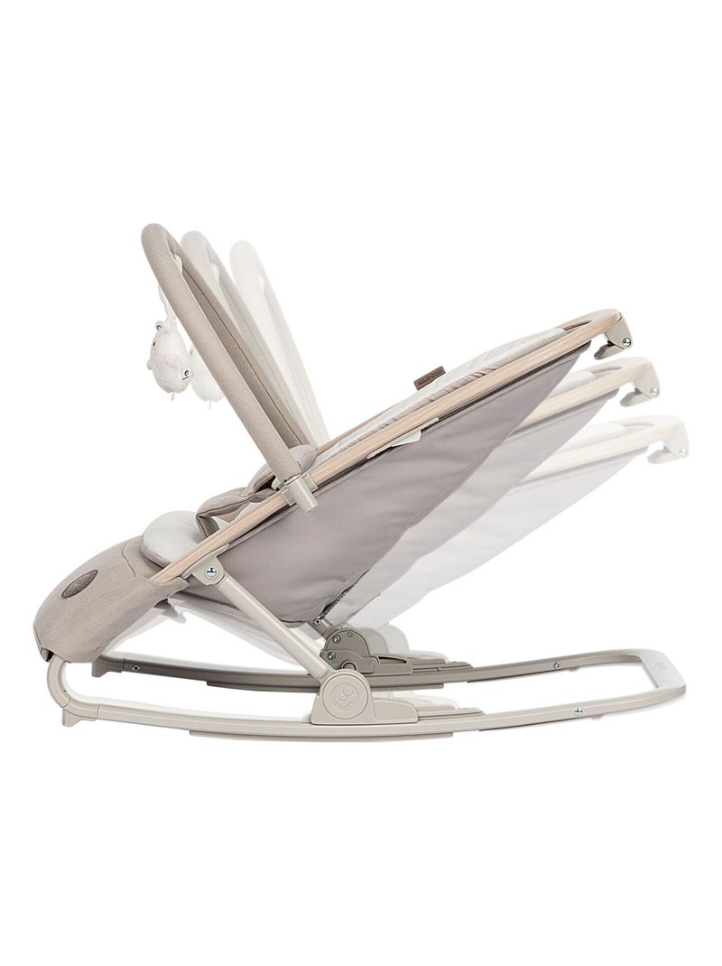 Hamaca bebé KORI ECO con función balancín Beige - Kiabi
