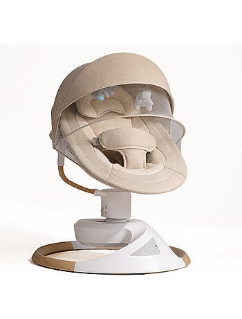 Hamaca / columpio eléctrico para bebé Emy de BEBE2LUXE Balanceo natural Beige