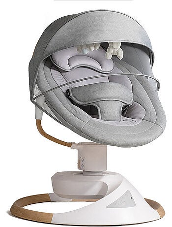 Hamaca / columpio eléctrico para bebé Emy de BEBE2LUXE Balanceo natural Beige
