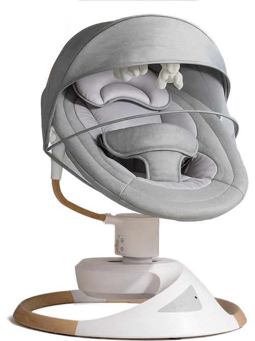 Hamaca / columpio eléctrico para bebé Emy de BEBE2LUXE Balanceo natural - Kiabi Hamaca / columpio eléctrico para bebé Emy de BEBE2LUXE Balanceo natural - Kiabi