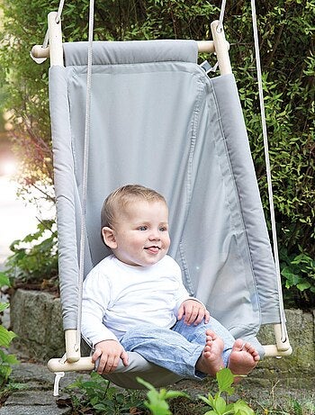 Hamaca de tela para bebés y niños - cuna colgante para interior y exterior 'Roba'